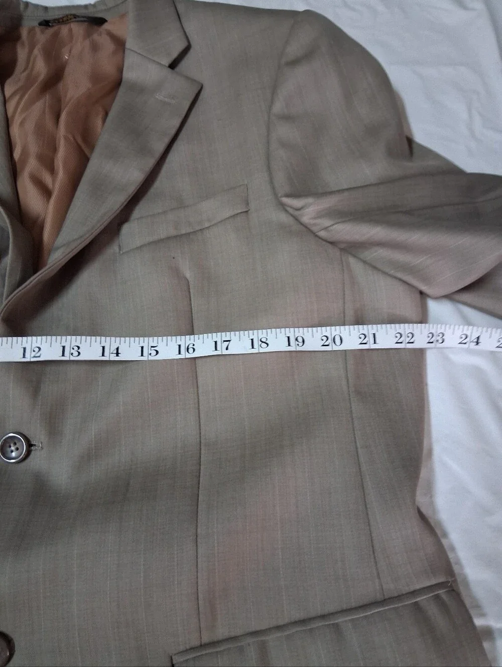 Caravelli Superior 150's Classic Men's Brown Two-Piece Suit - Timeless Styling